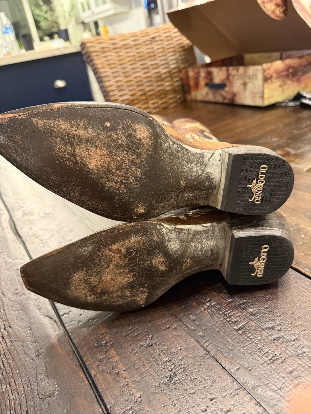 Old Gringo Bonnie Size 8.5 like new! Embroidered Western Boots - Picture 6 of 10